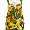 Dolce & Gabbana Printed Brocade Cottonblend Mini Dress in Multicolor (multicolored) - Lyst