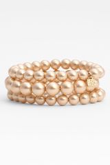 Givenchy Kalahari Pearl Stretch Bracelets