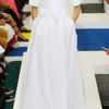 Jil Sander Language Stretch Cotton Gown in White - Lyst