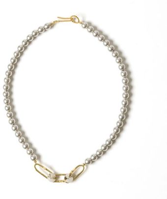 Jung Ee Eun Pearls Arty Necklace - Lyst