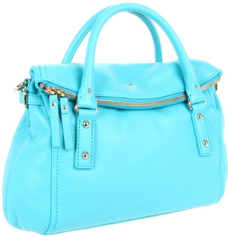 Kate Spade Cobble Hill Small Leslie Convertible Satchel in Blue (adriatic) - Lyst
