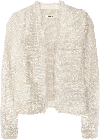 Bouclé Tweed Jacket 