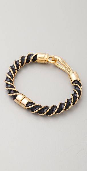 Rachel Leigh Singita Eternity Bracelet in Black - Lyst