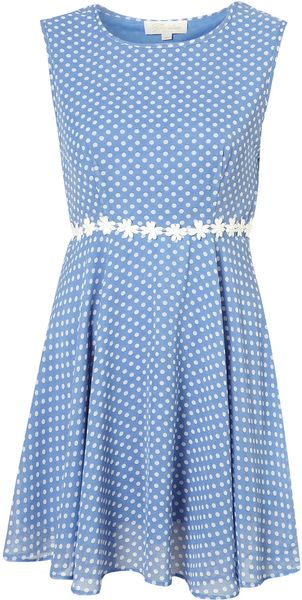 Topshop Dasha Dress By Goldie - Lyst