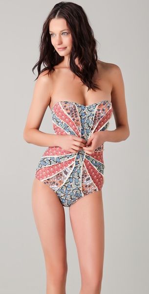 Zimmermann Collector Patchwork One Piece - Lyst