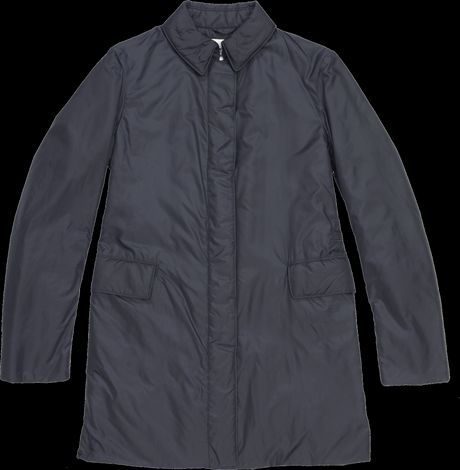 Aspesi Nylon Taffetà Padded Gabry Coat in Black (khaki) - Lyst