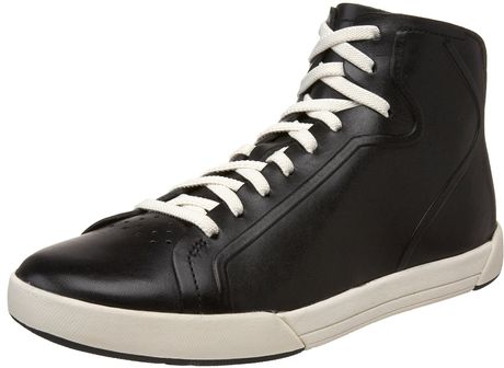 Cole Haan Flx Womens Air Riley Mid Sneaker in Black - Lyst
