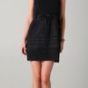 Edun Lace Shift Dress in Black - Lyst