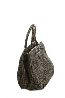 Fendi Mia Shoulder Bag Shopping Large Zucca - Lyst