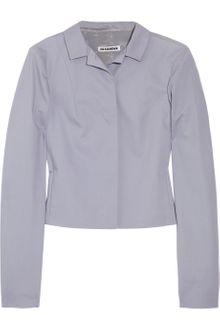 Jil Sander Crepe Jacket - Lyst
