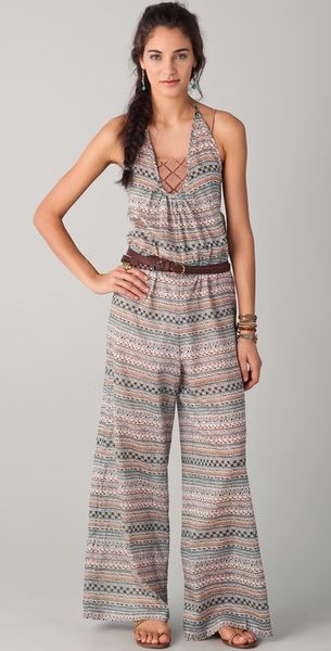 Nightcap Clothing Saki Jumpsuit in Multicolor (lagoon) - Lyst