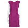 Zac Posen Seam Bondage Dress in Purple (magenta) - Lyst