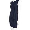 Zac Posen Seam Bondage Dress in Blue (midnight) - Lyst