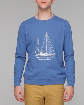 A.P.C. Sweat Bateau Sweatshirt - Lyst
