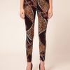 Asos Collection Petite Exclusive Leggings in Chain Print in Blue (multi) - Lyst