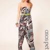 Asos Collection Petite Exclusive Jumpsuit in Print in Animal (print) - Lyst