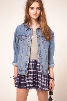 ASOS Collection Asos Oversized Boyfriend Western Jacket - Lyst