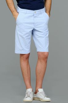 Aspesi Navale Oxford Cotton Shorts - Lyst