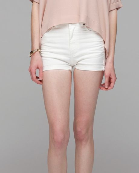Cheap Monday Short Skin in White