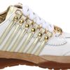 Dsquared2 Dsquared2 Womens Donna Vitello Sport 251 Fashion Sneaker in Gold (bianco platino sabbia) - Lyst