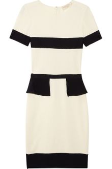 Giambattista Valli Knitted Cottonblend Jersey Peplum Dress - Lyst