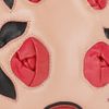 Miu Miu Rosetteappliqué Leather Bag in Red - Lyst