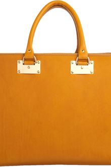 Sophie Hulme Double Zip Shopper Tote - Lyst