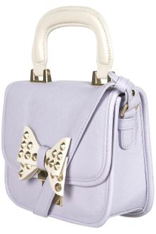 Topshop Lady Stud Bow Bag - Lyst