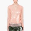 Marc Jacobs Peach Sequin Sweater in Pink - Lyst