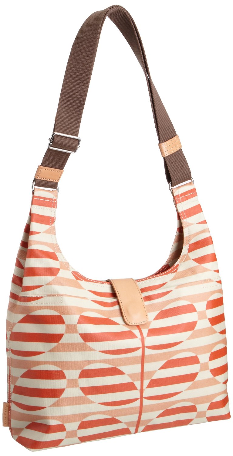 orla kiely orange bag