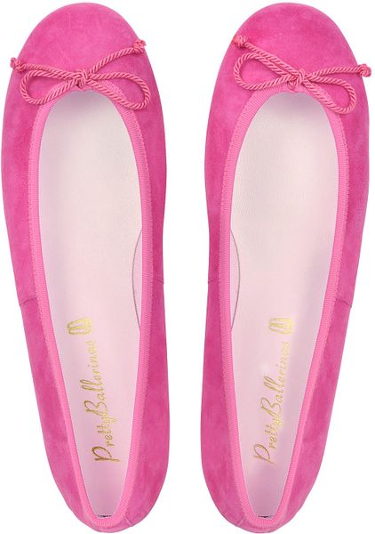 fuchsia ballerina shoes