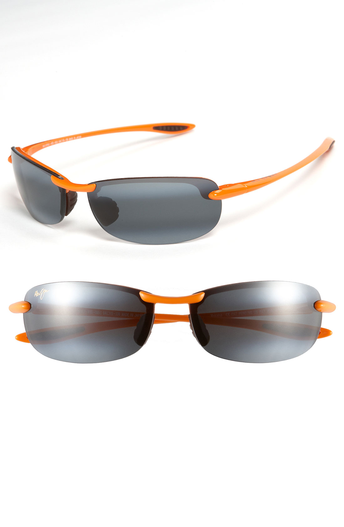 Maui Jim Makaha Clemson Tigers Polarized Sunglasses In Orange For Men Orange Grey Lyst 