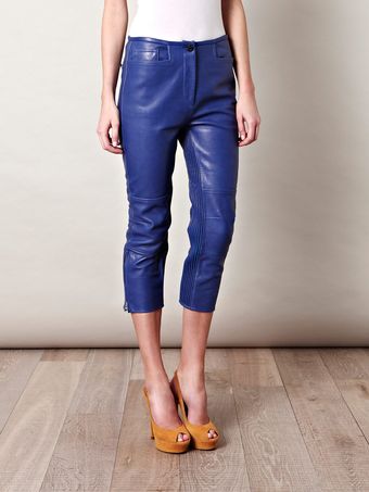  Dust Leather Moto Trousers 