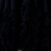 Alexander Mcqueen Ruffle Skater Dress in Black - Lyst
