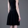Alexander Mcqueen Skater Dress in Black - Lyst