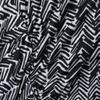 Balenciaga Chevron Print Jersey Dress in Black - Lyst