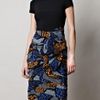 Burberry Prorsum Africanprint Dress in Black - Lyst