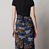 Burberry Prorsum Africanprint Dress in Black - Lyst