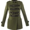 Burberry Prorsum Montague Cotton and Wool Jacket in Green (grey) - Lyst