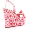 Charlotte Olympia Miranda Mermaidprint Wedges in Pink (mermaid) - Lyst