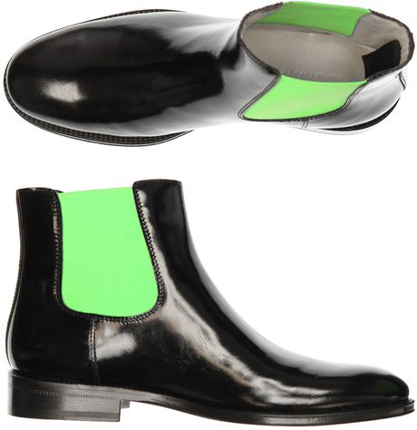 Christopher Kane Chelsea Boots in Black - Lyst