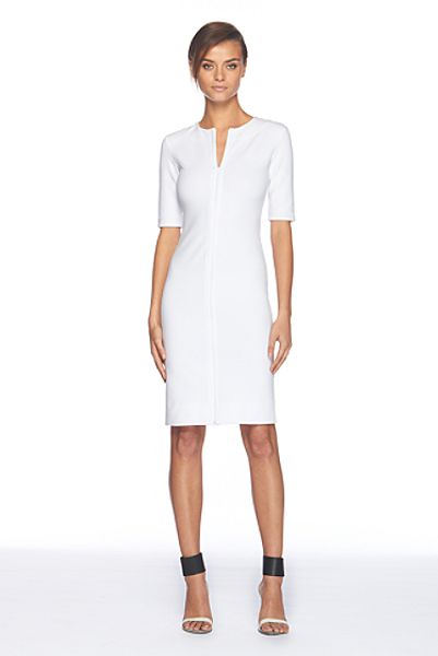Diane Von Furstenberg Saturn Dress in White (optic white) - Lyst