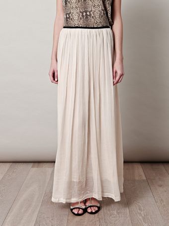 Forte Forte Silkchiffon Maxi Skirt - Lyst