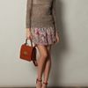 Isabel Marant Vutti Printed Skirt in Brown (beige) - Lyst