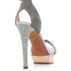 Lanvin Swarovskicrystal Sandals in Silver (taupe) - Lyst