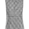 Marc Jacobs Ginghamprint Organza Top in Gray (grey) - Lyst
