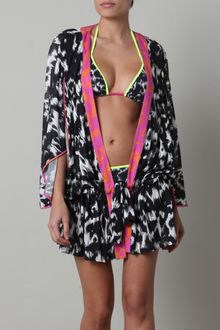 Matthew Williamson Escape Leopard Print Kaftan - Lyst