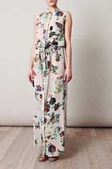 Matthew Williamson Tokyo Blossom Column Dress - Lyst