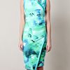 Max Mara Perugia Dress in Blue (green) - Lyst