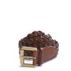 Mulberry Wide Plaited Belt in Brown - Lyst